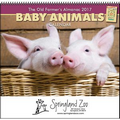 The Old Farmer's Almanac  Baby Animals Spiral Calendar